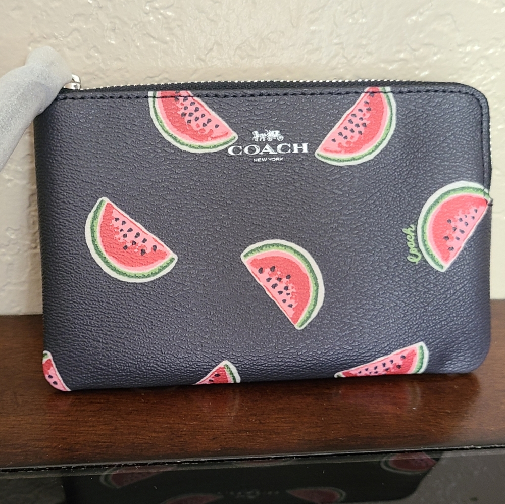 Coach Watermelon Wristlet